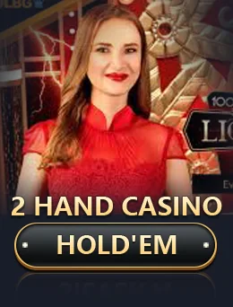 2 Hand Hold'em by Evolution