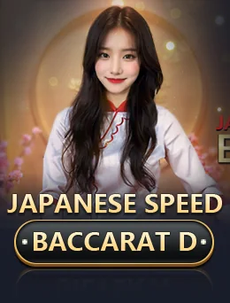 Japanese Speed Baccarat D by Evolution on getrummy777 game-detail banner