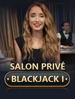 Salon Privé Blackjack I by Evolution on getrummy777 game-detail banner