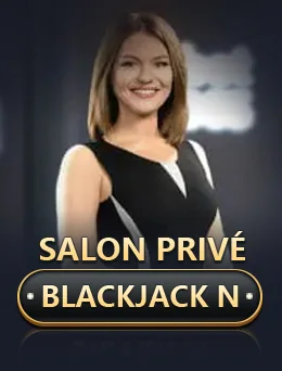 Salon Privé Blackjack N by Evolution on getrummy777 game-detail banner