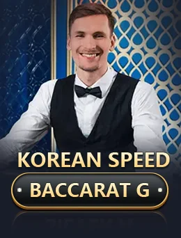 Korean Speed Baccarat G by Evolution on getrummy777 game-detail banner