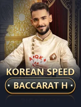 Korean Speed Baccarat H by Evolution on getrummy777 game-detail banner
