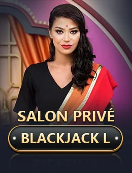 Salon Privé Blackjack L by Evolution on getrummy777 game-detail banner