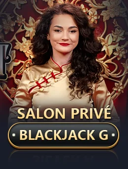 Salon Privé Blackjack G by Evolution on getrummy777 game-detail banner