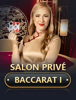 Salon Privé Baccarat I by Evolution on getrummy777 game-detail banner