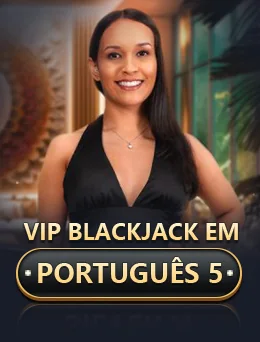 Vip Blackjack Em Português 5 by Evolution on getrummy777 game-detail banner