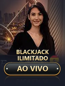 Blackjack Ilimitado Ao Vivo by Evolution on getrummy777 game-detail banner
