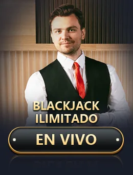 Blackjack Ilimitado En Vivo by Evolution on getrummy777 game-detail banner