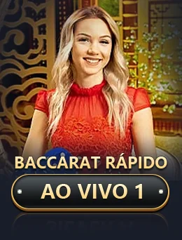 Baccarat Rápido Ao Vivo 1 by Evolution on getrummy777 game-detail banner