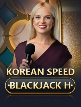 Korean Speed Blackjack H by Evolution on getrummy777 game-detail banner