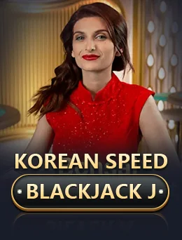 Korean Speed Blackjack J by Evolution on getrummy777 game-detail banner
