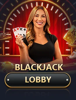 Blackjack Lobby by Evolution on getrummy777 game-detail banner