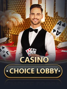 Casino Choice Lobby by Evolution on getrummy777 game-detail banner