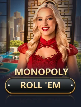MONOPOLY Roll 'em by Evolution on getrummy777 game-detail banner