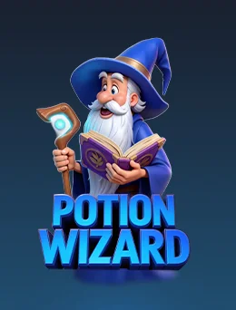 Potion Wizard by JILI on getrummy777 game-detail banner