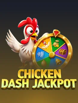 Chicken Dash Jackpot by JILI on getrummy777 game-detail banner