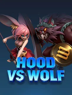 Hood Vs Wolf by PG SOFT on getrummy777 game-detail banner