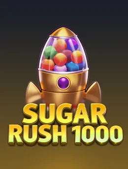 Sugar Rush 1000 by Pragmatic Play on getrummy777 game-detail banner