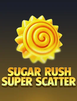 Sugar Rush Super Scatter by Pragmatic Play on getrummy777 game-detail banner