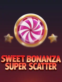 Sweet Bonanza Super Scatter by Pragmatic Play on getrummy777 game-detail banner