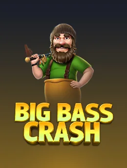 Big Bass Crash by Pragmatic Play on getrummy777 game-detail banner