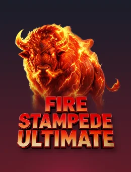 Fire Stampede Ultimate by Pragmatic Play on getrummy777 game-detail banner