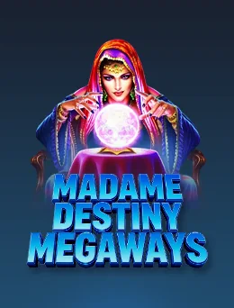 Madame Destiny Megaways by Pragmatic Play on getrummy777 game-detail banner