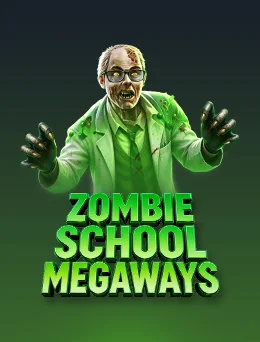 Zombie School Megaways by Pragmatic Play on getrummy777 game-detail banner